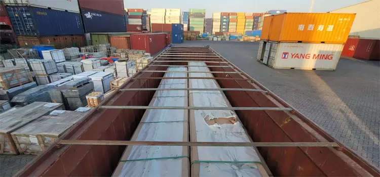 Shipping Of 3004 Telhado de Alumínio